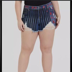 Harley Quinn Birds of Prey shorts Size 22w